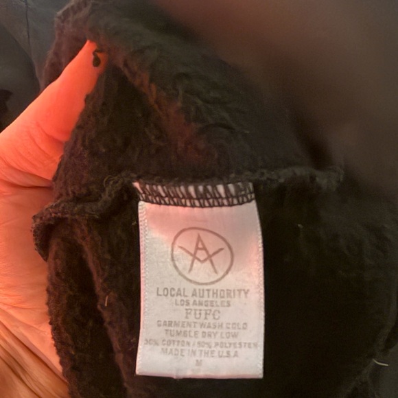 UFC Black Graphic Crewneck Sweater - Picture 4 of 4